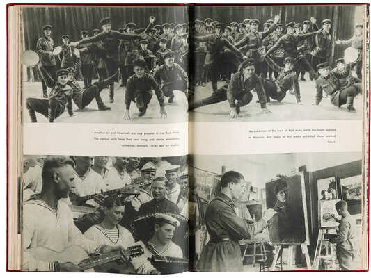 [Красная армия и флот / Худ. А. Родченко, В. Степанова]. The red army and navy. M.-L.: State art publishers, 1939